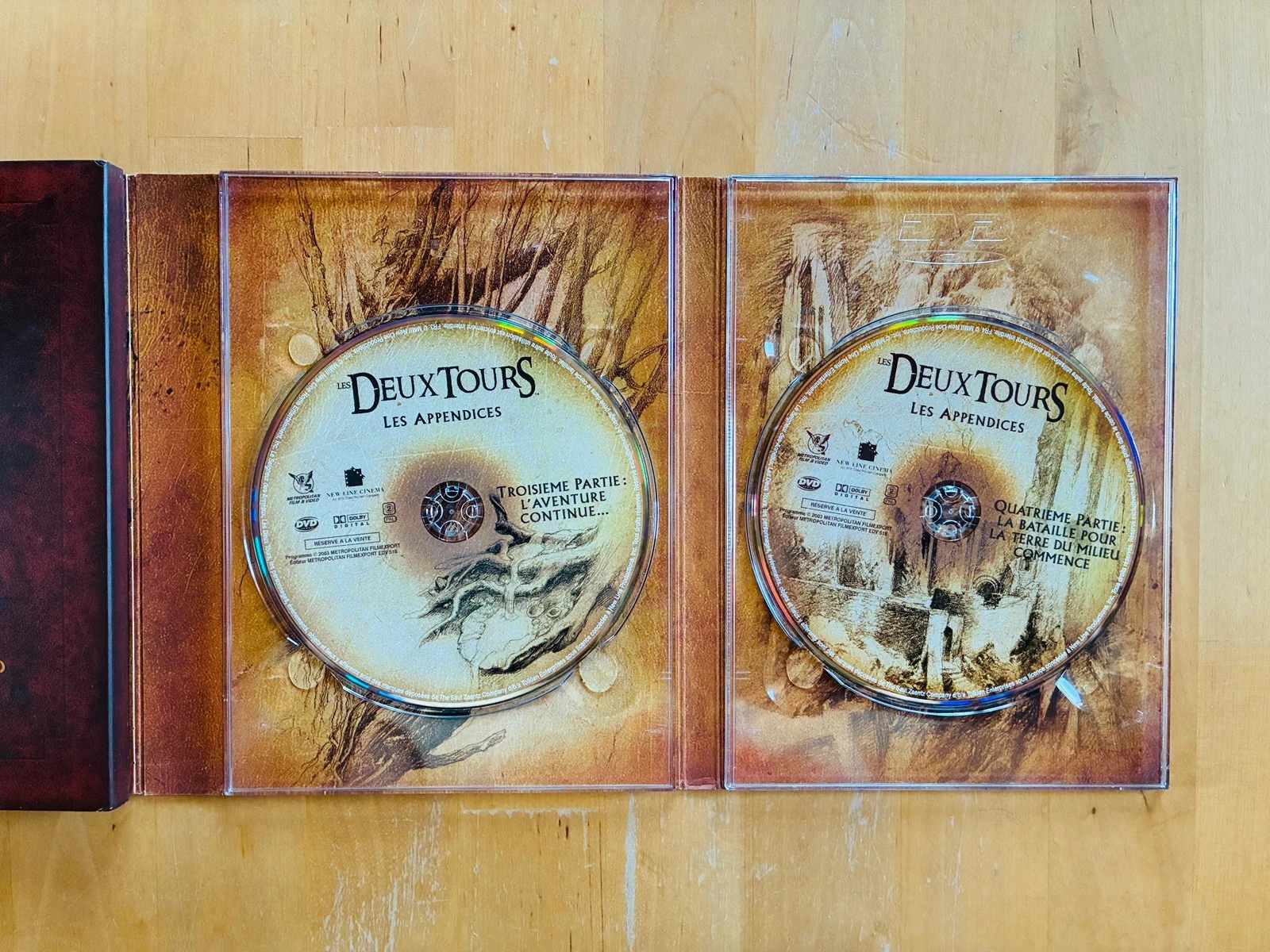Caja de DVD El Señor de los Anillos: Las dos torres edición coleccionista versiones largas. – photo 6